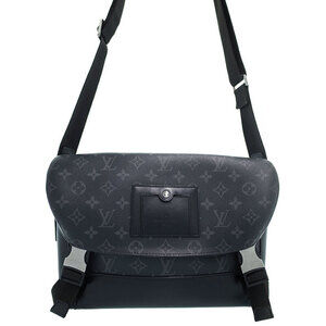 Louis Vuitton Monogram Eclipse Black Messenger Voyage Shoulder Bag